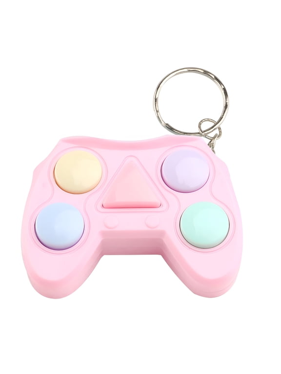 Mini Brain Game Keychain Led Electronic Memory Trainer, 26 Games 99 Levels Handheld Fidget for & Adults, Skill Development, 1.97X2.36 Inch