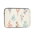 thumbnail image 1 of Leafs Vibrant Illustration Laptop Sleeve Bag Compatible With MacBook Air / Pro iPad MateBook Tablet Surface HP Lenovo Dell ASUS Acer Laptop Computer Protective Size: 13 inch, 1 of 5