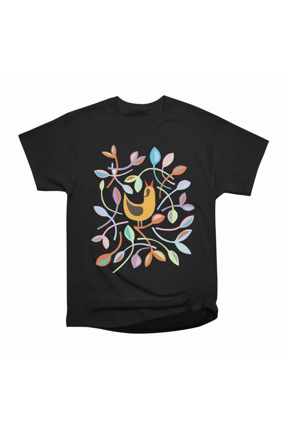 Leafy Chirper T-Shirt Tee Gift For Him Merch For Her Apparel For Friend