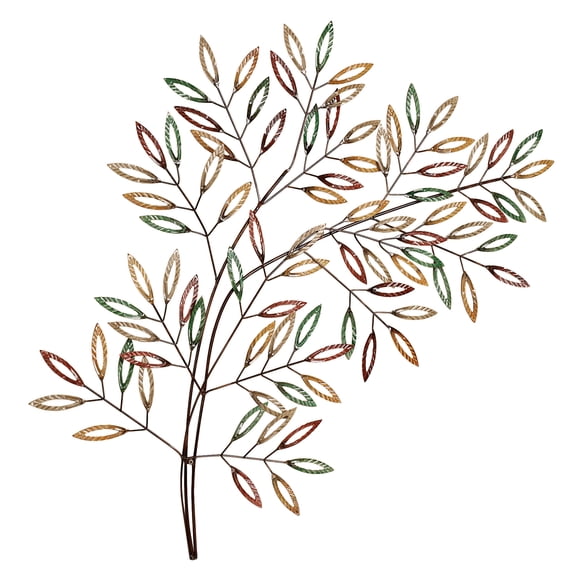 Leafy Tree Wall Art Multi Earth