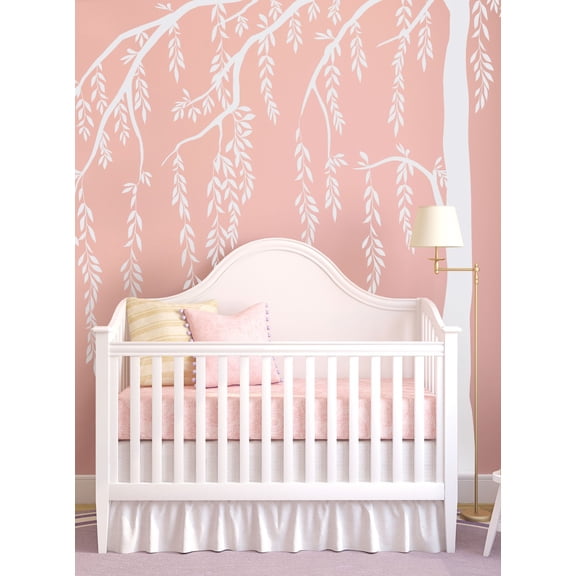 Leafy Weeping Willow Tree Wall Decal