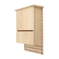 thumbnail image 1 of LeafyLuxe Garden Bat House,Outdoor Bat House,Outdoor Bat House Single Storey Wooden Garden Eaves Bat Single Storey Bat House, 1 of 6