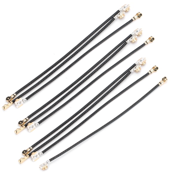 LeafyLuxe MH4Gen4Ufl Female Pair IPEX-1 Connector, Pin Connector, 10pcs Pin Connector IPEX4MH4Gen4Ufl Female Pair IPEX-1 Cable For AX200/9260 8265 Small Size, Easy To Carry And Store