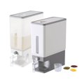 thumbnail image 1 of Leaglojoy Rice Dispenser 25 Lbs 2 Pcs, Rice Storage Container Moisture Proof, Cereal Dispenser for Pantry, BPA-Free, 1 of 10