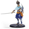 thumbnail image 1 of League of Legends, 4-Inch Yasuo Collectible Figure w/Premium Details and Sword Accessory, The Champion Collection, Collector Grade, Ages 12 and Up 4 Inch, 1 of 8