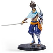 League of Legends, 4-Inch Yasuo Collectible Figure w/Premium Details and Sword Accessory, The Champion Collection, Collector Grade, Ages 12 and Up 4 Inch