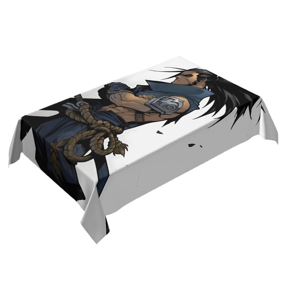 League Of Legends Themed Square Tablecloth 54 * 72 Inches Durable Stylish