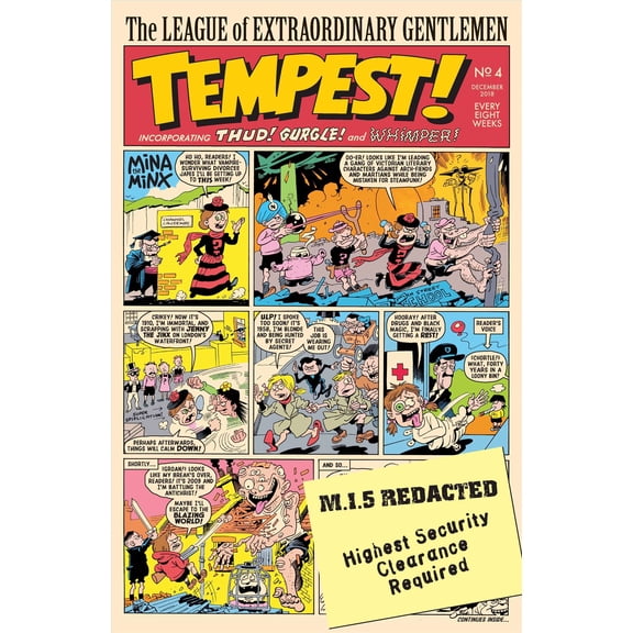 League of Extraordinary Gentlemen Volume 4, The: The Tempest #4A VF ; Top Shelf Comic Book