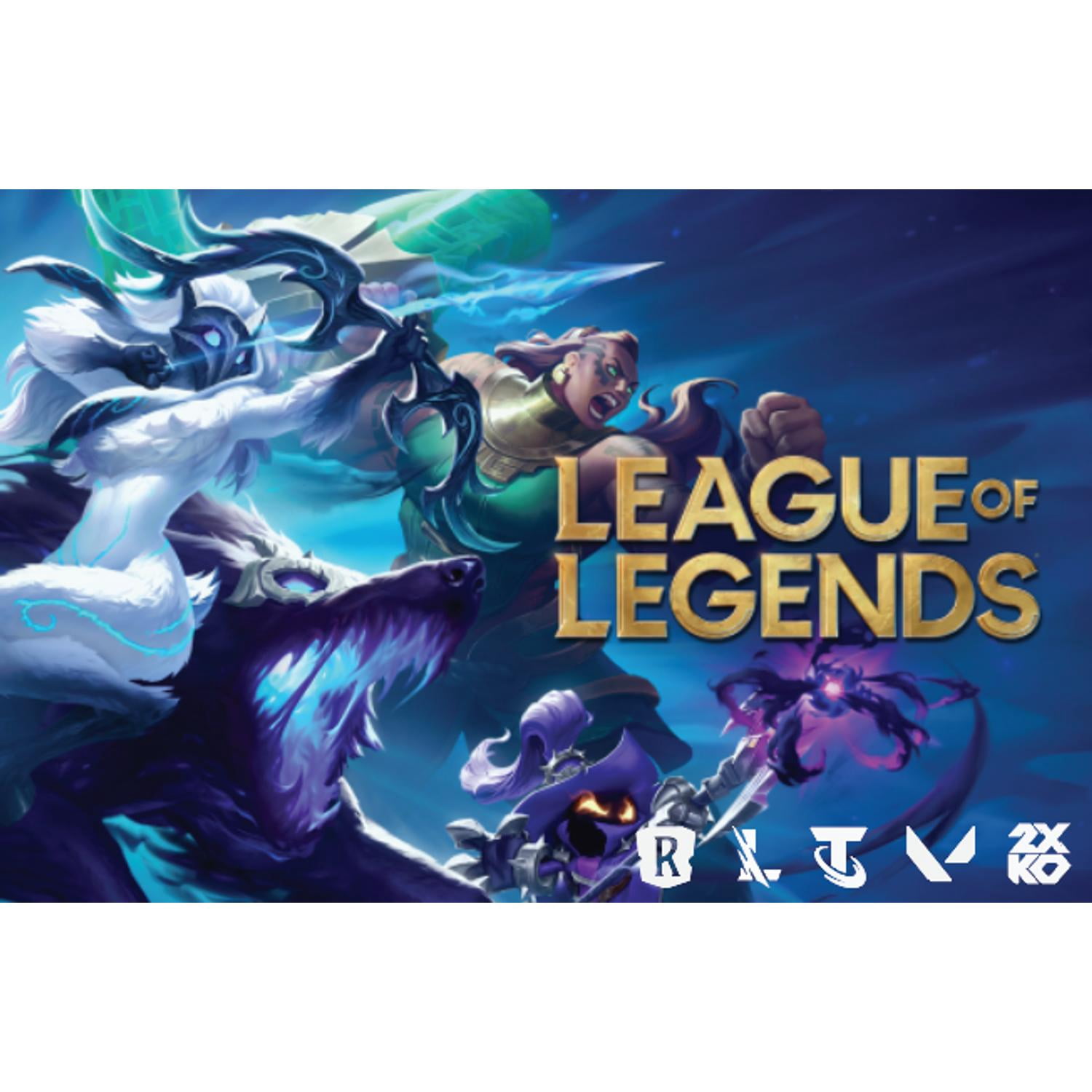 League of Legends $25 Gift Card - PC/Mobile [Digital] - Walmart.com