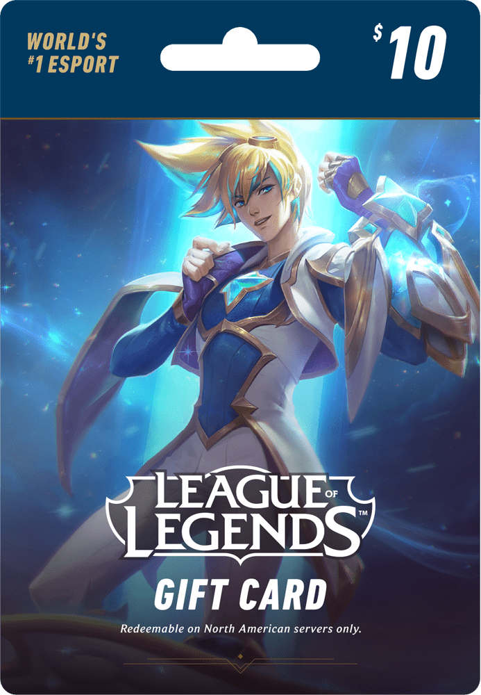 Gift Card League of Legends 100 reais - Riot Points - Playce - Games & Gift  Cards 