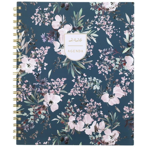 Leah Bisch for Cambridge 2026 Weekly Monthly Planner Calista Floral Large 8 12 x