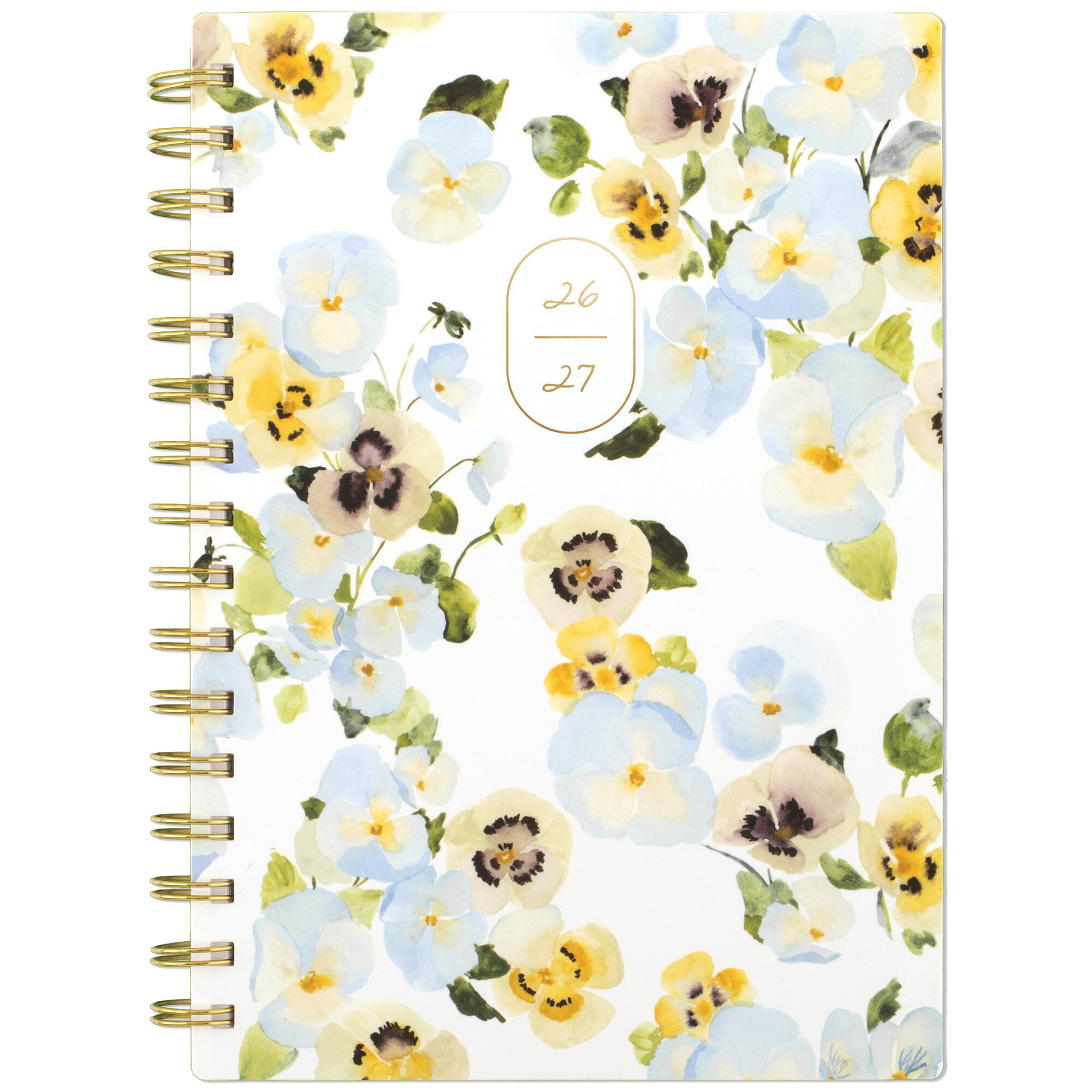 Leah Bisch for Mead Cambridge Academic 2026-2027 Weekly Monthly Planner Pansy