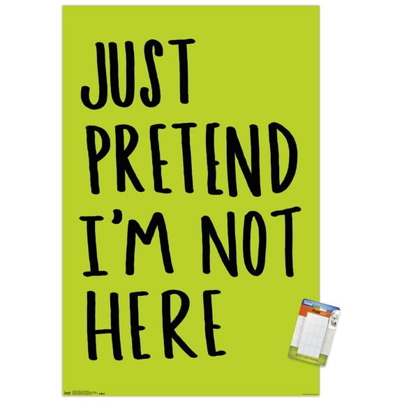 Leah Flores - Just Pretend Wall Poster, 22.375" x 34"