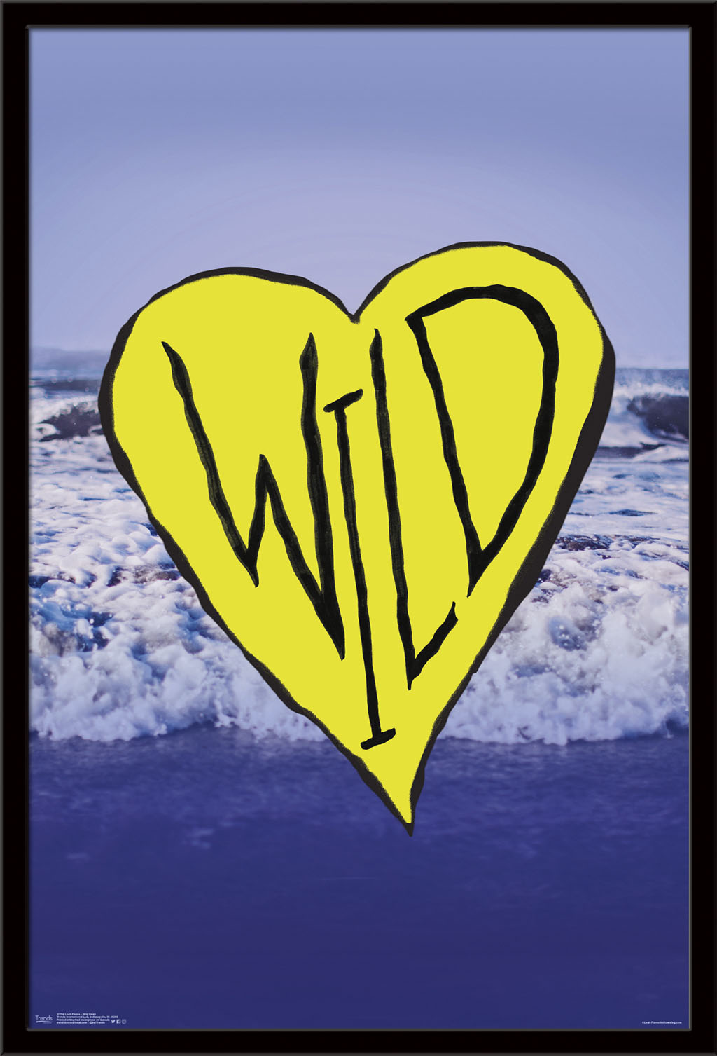Leah Flores - Wild Heart Wall Poster, 22.375" x 34", Framed