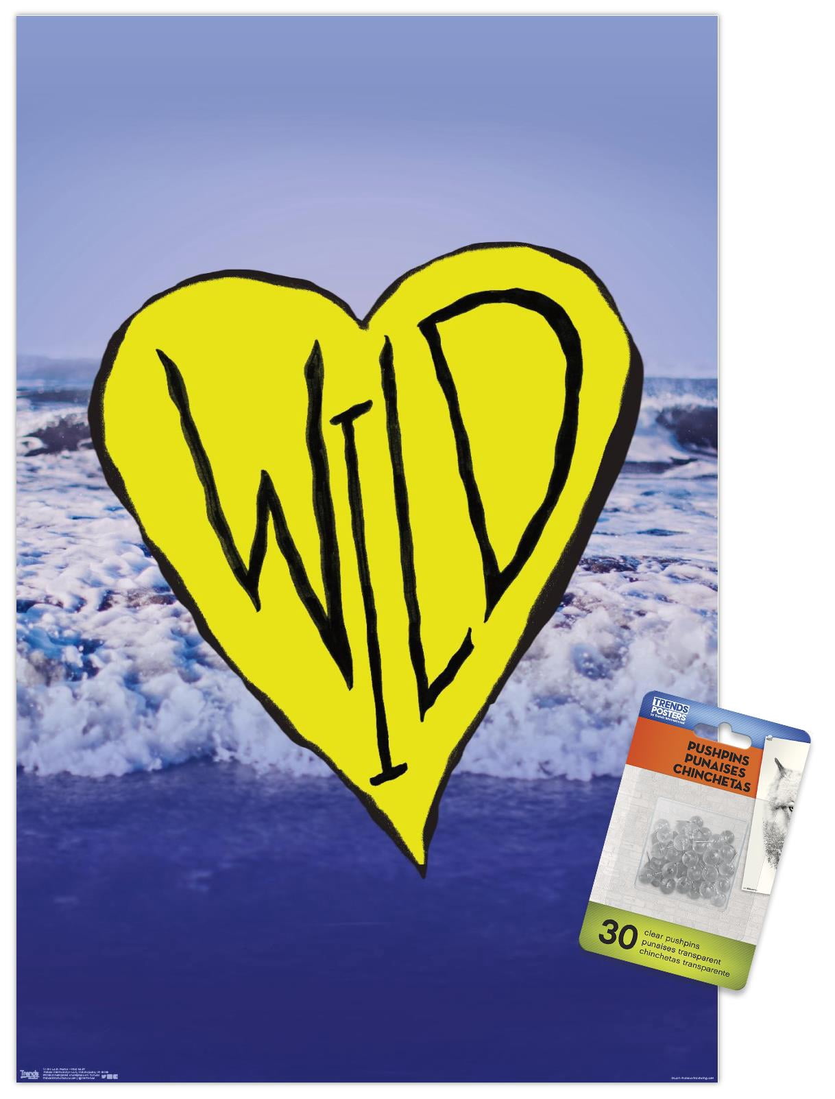 Leah Flores - Wild Heart Wall Poster with Push Pins, 14.725" x 22.375"