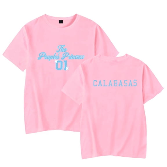 Leah Kateb People's Princess Merch Short Sleeve T-shirt Unisex Fashion Crew Neck Top