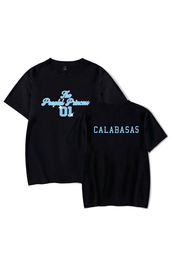 Leah Kateb People's Princess Merch Short Sleeve T-shirt Unisex Fashion Crew Neck Top