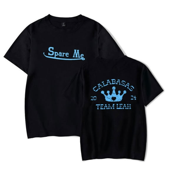 Leah Kateb Spare Me Merch Short Sleeve T-shirt Unisex Fashion Crew Neck Top