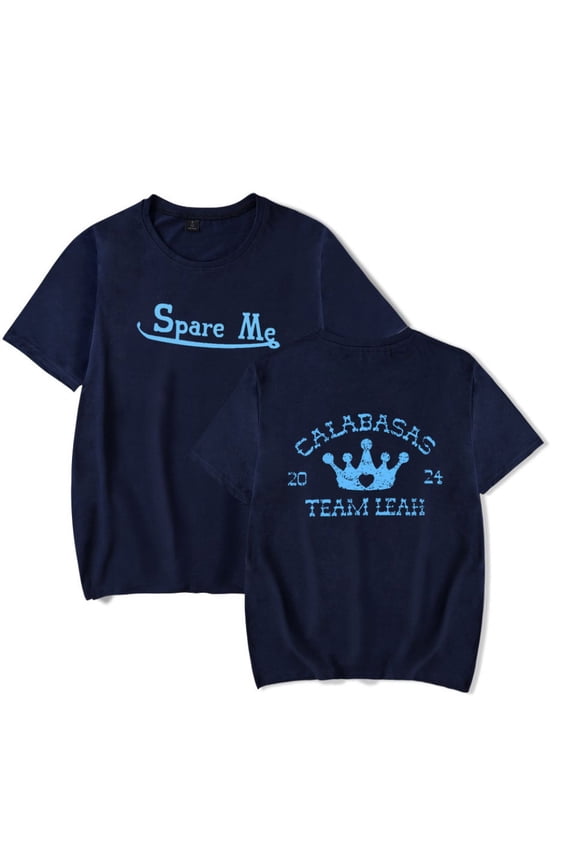 Leah Kateb Spare Me Merch Short Sleeve T-shirt Unisex Fashion Crew Neck Top