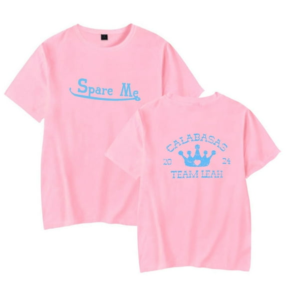 Leah Kateb Spare Me Merch Short Sleeve T-shirt Unisex Fashion Crew Neck Top