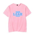 thumbnail image 1 of Leah Kateb Team Leah Merch Short Sleeve T-shirt Unisex Fashion Crew Neck Top, 1 of 2