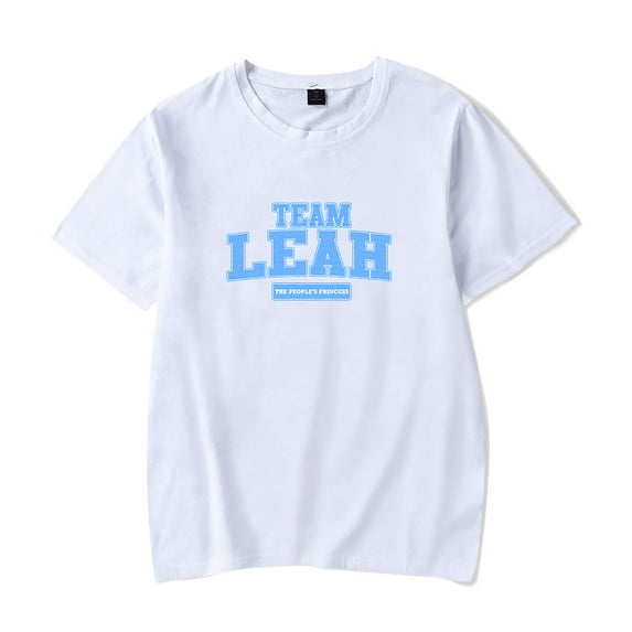 Leah Kateb Team Leah Merch Short Sleeve T-shirt Unisex Fashion Crew Neck Top