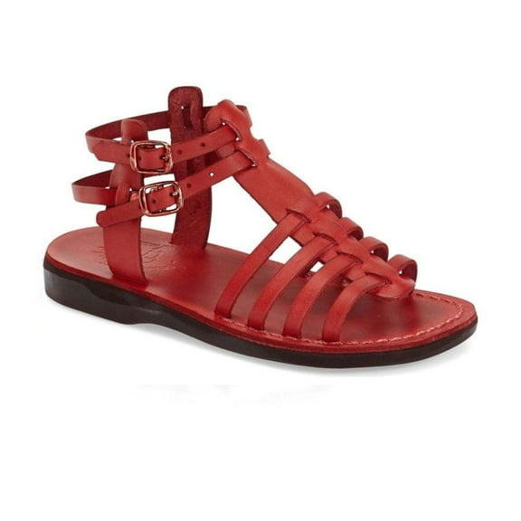 Leah - Leather Gladiator Sandal - Womens Sandals