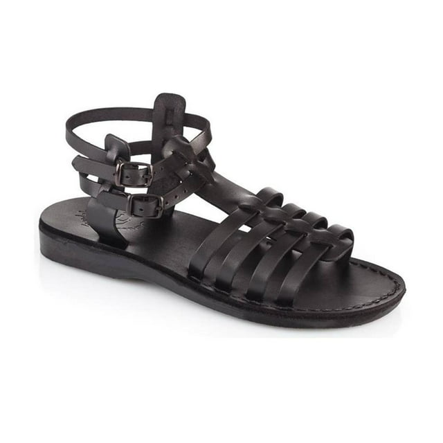 Leah - Leather Gladiator Sandal - Womens Sandals