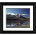 thumbnail image 1 of Leahy, Ike 14x12 Black Ornate Wood Framed with Double Matting Museum Art Print Titled - Lake Stanley, 1 of 4