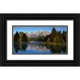 thumbnail image 1 of Leahy, Ike 14x9 Black Ornate Wood Framed with Double Matting Museum Art Print Titled - Grand Teton National Park XV, 1 of 4