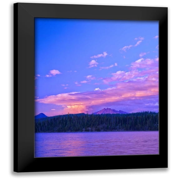 Leahy, Ike 15x18 Black Modern Framed Museum Art Print Titled - Broken Top V