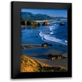 thumbnail image 1 of Leahy, Ike 17x24 Black Modern Framed Museum Art Print Titled - Ecola State Park II, 1 of 5