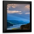 thumbnail image 1 of Leahy, Ike 20x24 Black Modern Framed Museum Art Print Titled - Columbia River Gorge VIII, 1 of 5