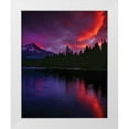 thumbnail image 1 of Leahy, Ike 20x24 White Modern Wood Framed Museum Art Print Titled - Mt. Hood XXVII, 1 of 4