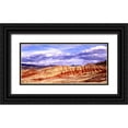 thumbnail image 1 of Leahy, Ike 24x13 Black Ornate Wood Framed with Double Matting Museum Art Print Titled - Painted Hills, 1 of 4