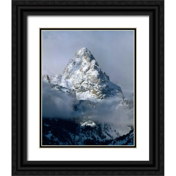 Leahy, Ike 26x32 Black Ornate Wood Framed with Double Matting Museum Art Print Titled - Grand Teton National Park IV