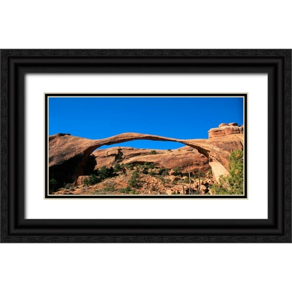 Leahy, Ike 32x18 Black Ornate Wood Framed with Double Matting Museum Art Print Titled - Arches National Park I
