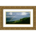 thumbnail image 1 of Leahy, Ike 32x18 Gold Ornate Wood Framed with Double Matting Museum Art Print Titled - Columbia River Gorge VI, 1 of 4