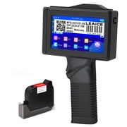 Leaice Handheld Inkjet Printer Gun with Fat-drying Cartridge Portable Intelligent Upgraded 0.5 Printing Height