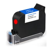 Leaice handheld inkjet printer Original 42ml Red Quick Dry Solvent Ink Cartridge Replacement, 1 inch/25.4 mm Nozzle
