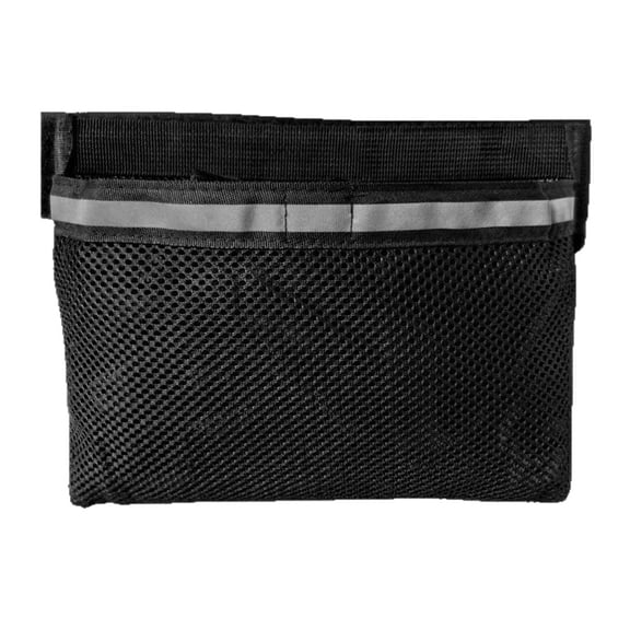 Leak-Proof Boat Storage Bag, Reflective Strong Adhesive Boat Organizer Mesh Bag, Boat Storage Net Black & Gray