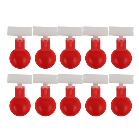 Leak-Proof Design for Pigeons, Ducks & Birds - G3/4 Fitting Automatic Chicken Waterer with 10 Cups