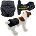 thumbnail image 1 of Leak Proof Female Dog Diapers 4 Layers of Pads Washable Small Large, 1 of 3