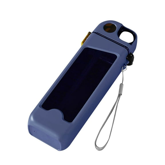 Leak-Proof Flat Water Bottle - Straw Design, Lightweight & Square Shape, for Outdoor Activities and Travel