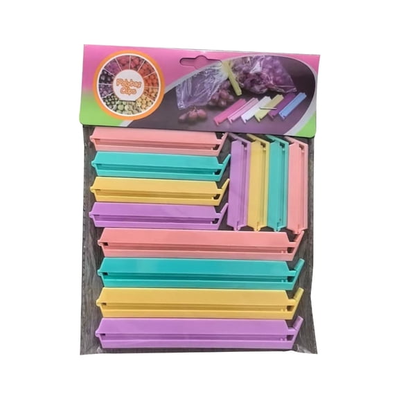 Leak Proof Food Sealers Clip For Chip Nut Spices Durable PP Kitchens Tool Set