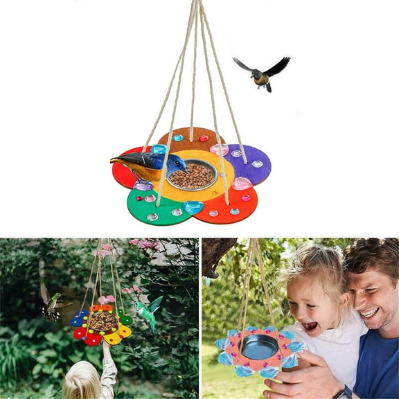 Leak-Proof Hummingbird Feeder for Outdoors, Ant & Bee Resistant with 4 Feeding Ports by PALIFEUR