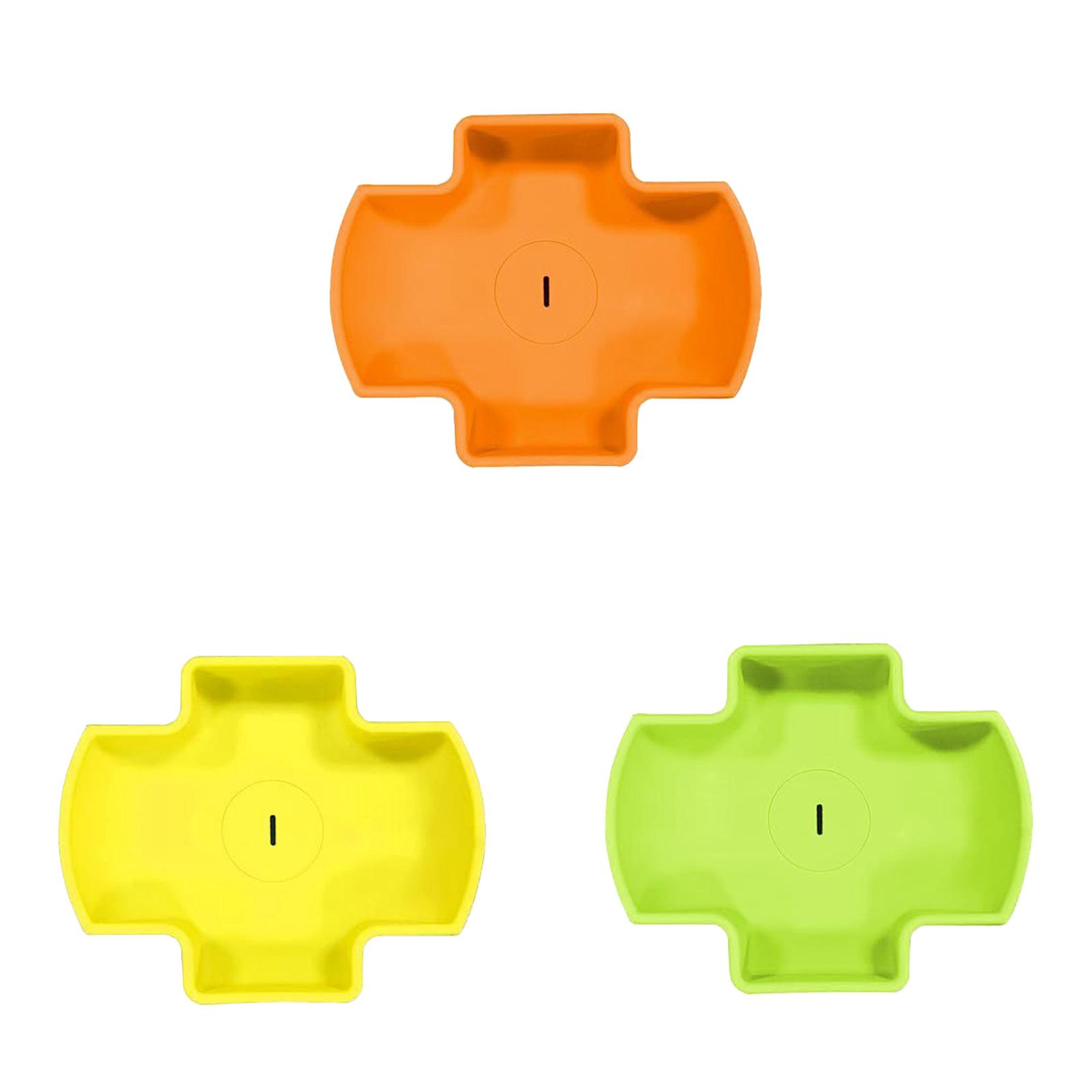 Leak Proof Ice Holder For Plate Mat Set Woven Tall round Table Set for