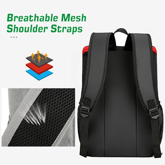 Leak Proof Large Capacity Insulated Oxford Cloth Backpack For Outdoor Picnic Camping Fishing Beach