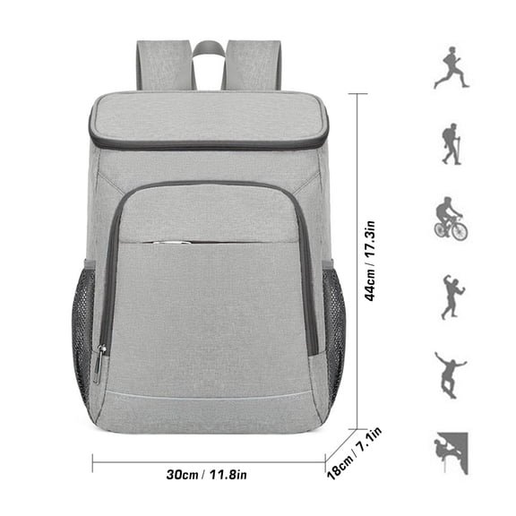 Leak Proof Large Capacity Insulated Oxford Cloth Backpack For Outdoor Picnic Camping Fishing Beach