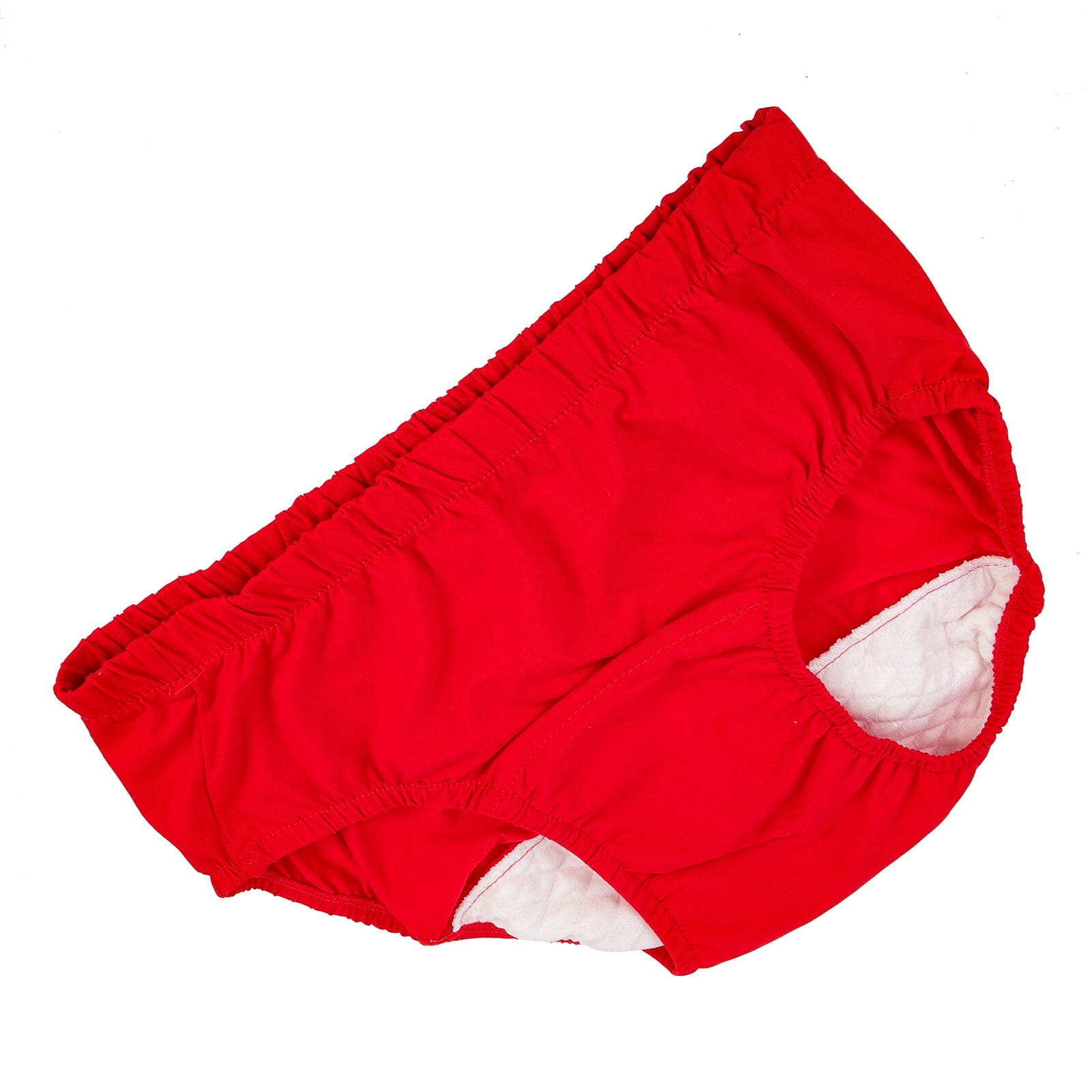 Leak Proof Panties Elderly Incontinence Underwear Daily Use Diaper Wear-resistant Portable Absorb Water Xxl Red Cotton